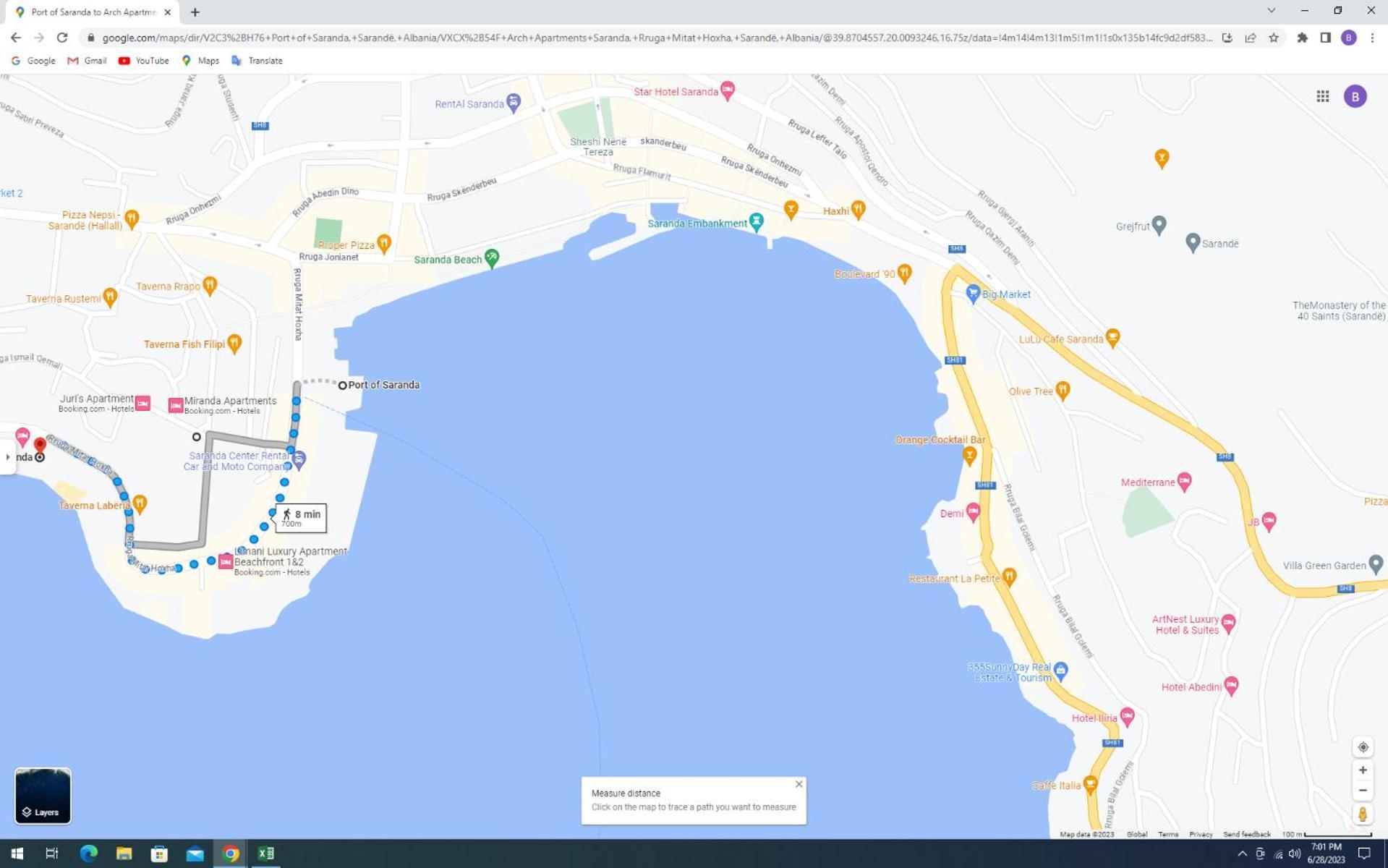 Duka Apts Sarande Luaran gambar